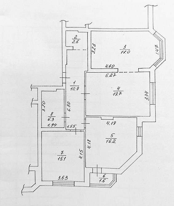 Продаж 3-кімнатної квартири 91 кв.м. вул. Лагунової 17б. Бровари. EM Brovary - photo 2