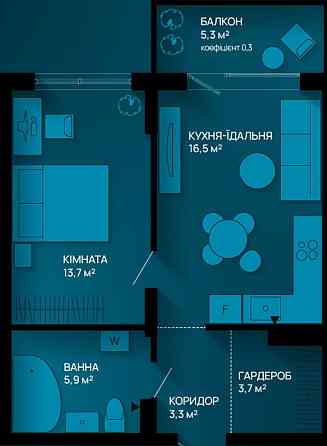 Продам квартиру з можливістю розтермінування. Іvano-Frankivsk