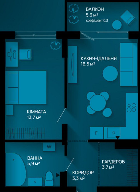 Продам квартиру з можливістю розтермінування. Іvano-Frankivsk - photo 1