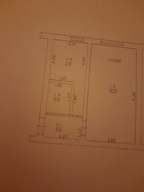 Продаж 1 к.квартира у місті Пирятин,полтавської обл. Pyriatyn - photo 1
