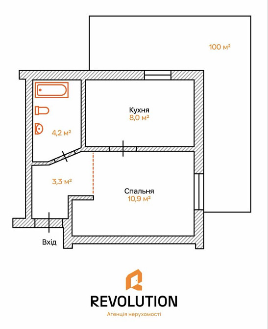 БЕЗ %; ЖК Аура с. Нове (Боярка-Крюківщина 10 хв) 1к з ремонтом Nove - photo 7