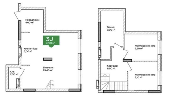 Дворівнева квартира біля парку Центральний! Оф. 2%! Єоселя - ТАК! Ірпінь - зображення 2