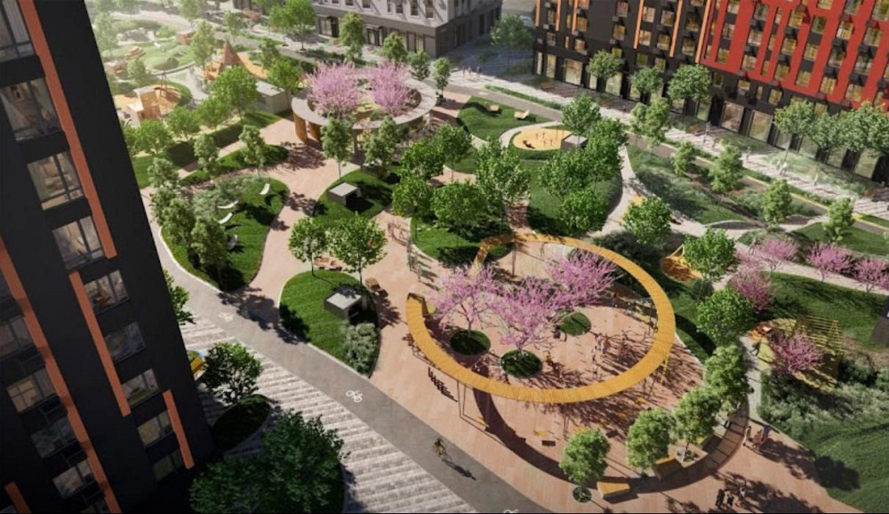 Введено в експлуатацію.  1-на кв. 34 кв.м. Роздільна.  ЖК Світло Парк Киев - изображение 5