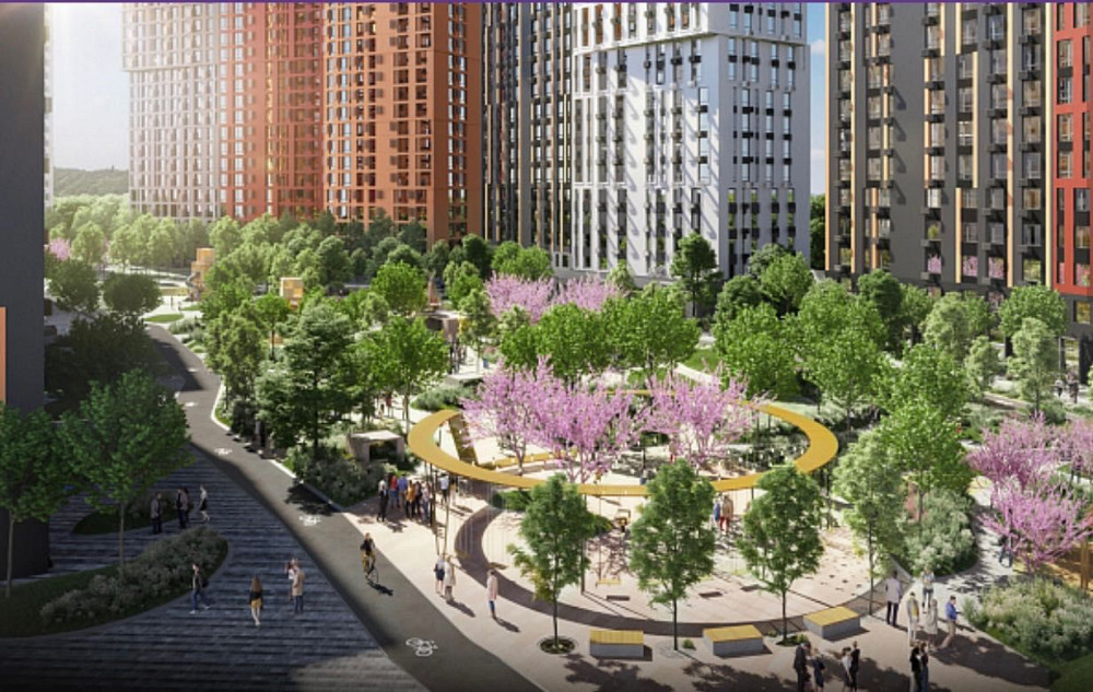 Введено в експлуатацію.  1-на кв. 34 кв.м. Роздільна.  ЖК Світло Парк Киев - изображение 1