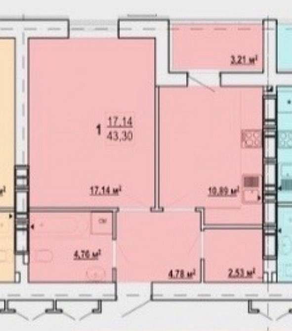Продам квартиру без комиссий Харків - зображення 1