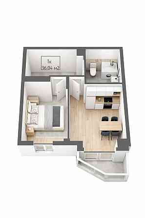 Продаж 1 кімнатної квартири, ЖК «Royal Place», м. Трускавець! Трускавец