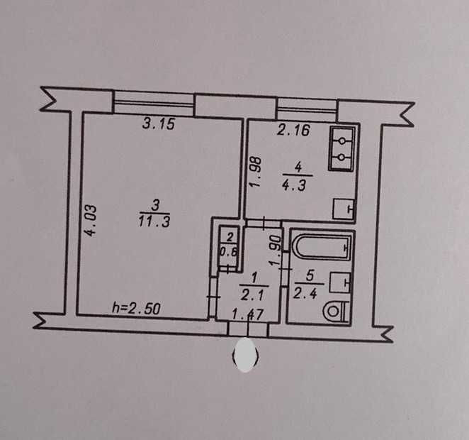 Найдешевша повноцінна квартира в Хмельницькому  (41112) Khmelnytskyi - photo 8