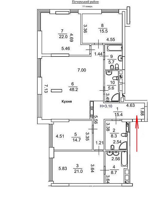 Терміново! ЖК Edelweiss , Едельвейс, 162 м2, вул. Звіринецька 70а Киев - изображение 2