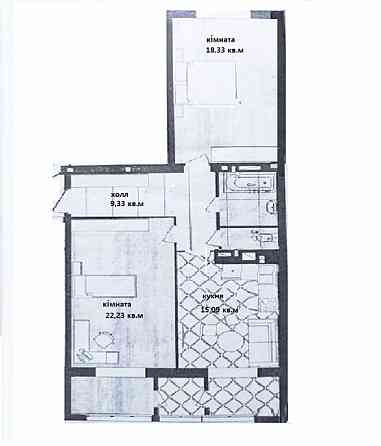 Продам 2 кімн. квартиру Цегляний Будинок Odesa