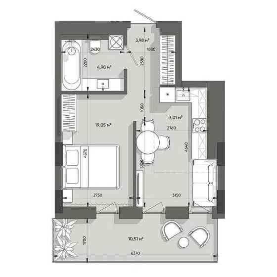 Розтермінування 2-кімнатна в Lenonna Residents Без комісії Львов