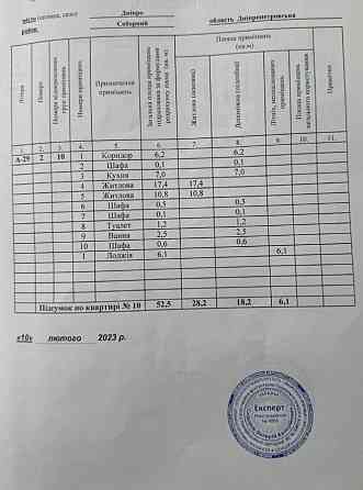 2х комн квартира на Победе 4 Мак 2этаж Днепр