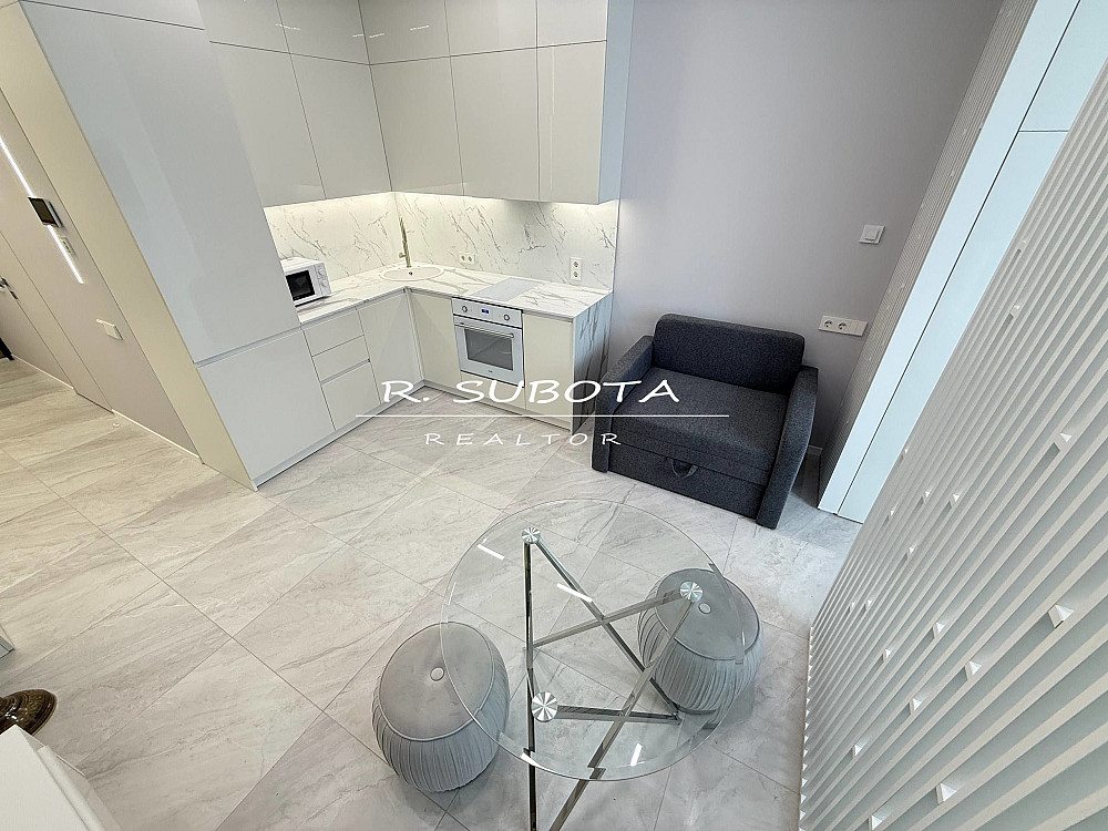 1.к. студия ЖК Маяк 38м2 Набережная Фестивальный Дельмар Порт Сити Днепр - изображение 4