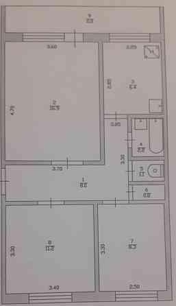 Продам 3х комнатную квартиру по ул  Европейская 18 , второй подъезд, в 