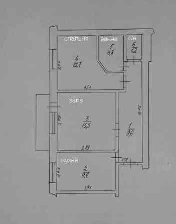 2-х кім кв ПЗР вул. Корольова Меблі, техніка, ремонт. Газ плита. Тепла Черкассы