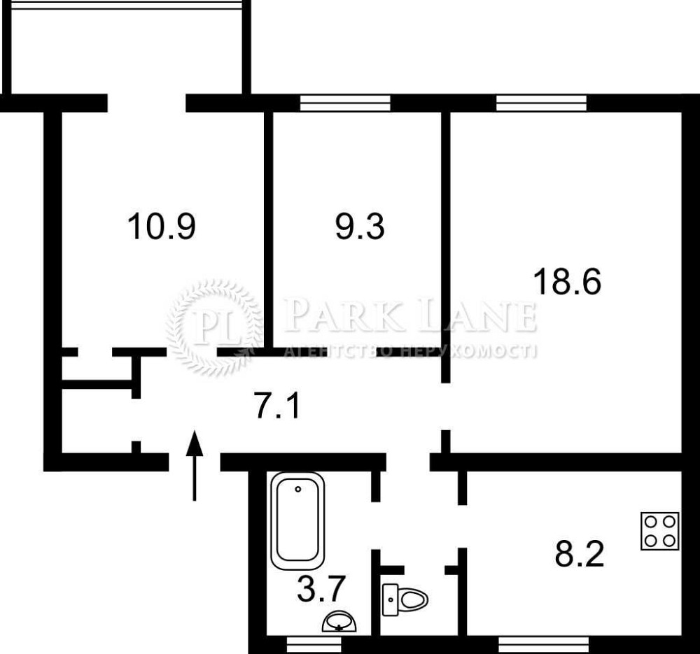 Центр! 3-К Квартира Лютеранська 17 Липки! Киев - изображение 2