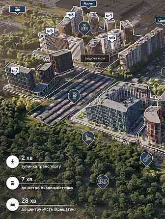 Вигідна пропозиція!! Однокімнатна квартира в ЖК Lucky Land Киев