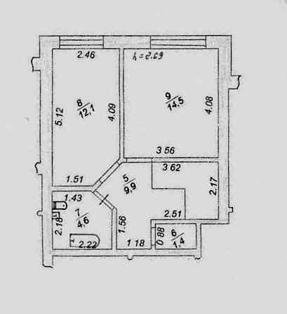 продаж 3к квартири Вишневе Київ 3 км Ремонт Меблі Газ Автономність !! Вишневое