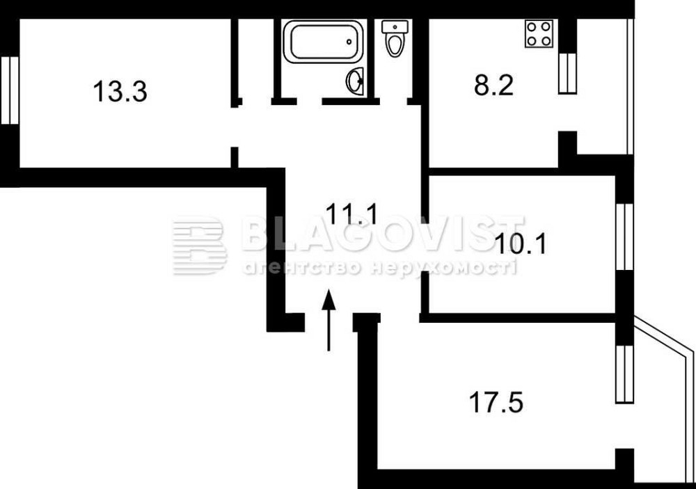 Продаж 3-х кімн квартири вул Василя Стуса 28 Святошинський Академ Киев - изображение 3