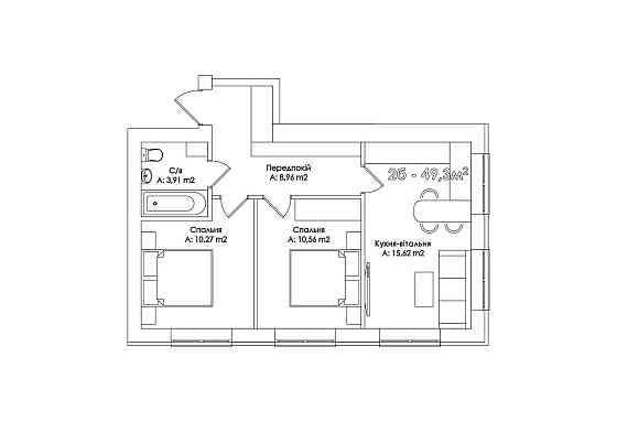Без комісії.  2К квартира, яка ідеально підійде в іпотеку. Ірпінь