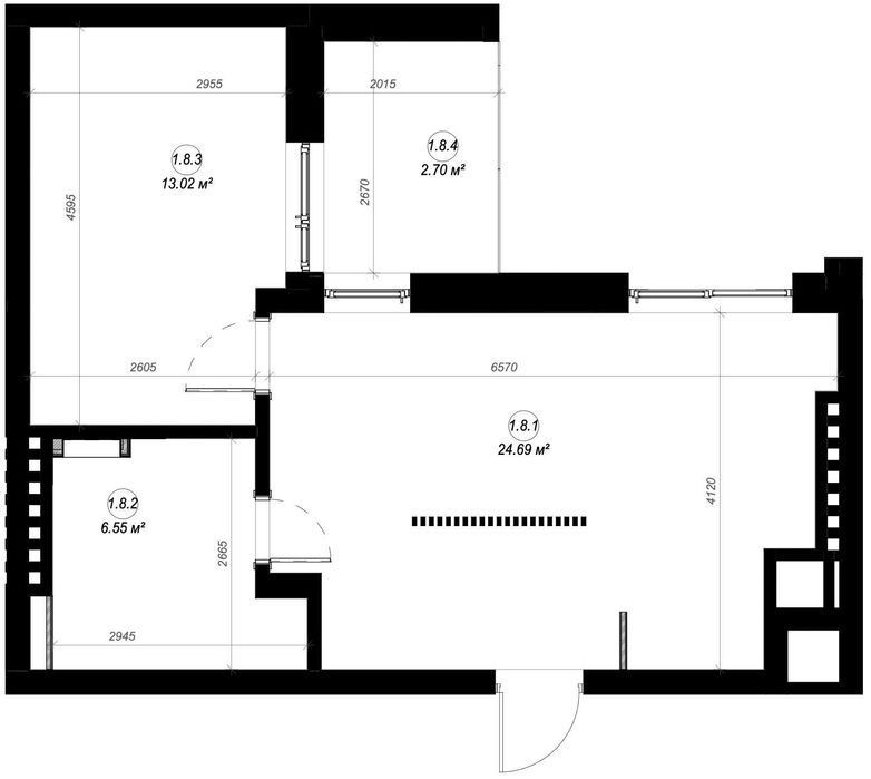 Однокімнатна квартира 47 мкв Винники 5 поверх 1 секція Винники - зображення 8
