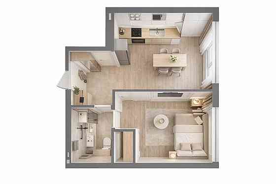 1к квартира 31.8м² в ЦЕНТРІ Ірпеня!Газ | єВідновлення | Кредит 7 років Ірпінь