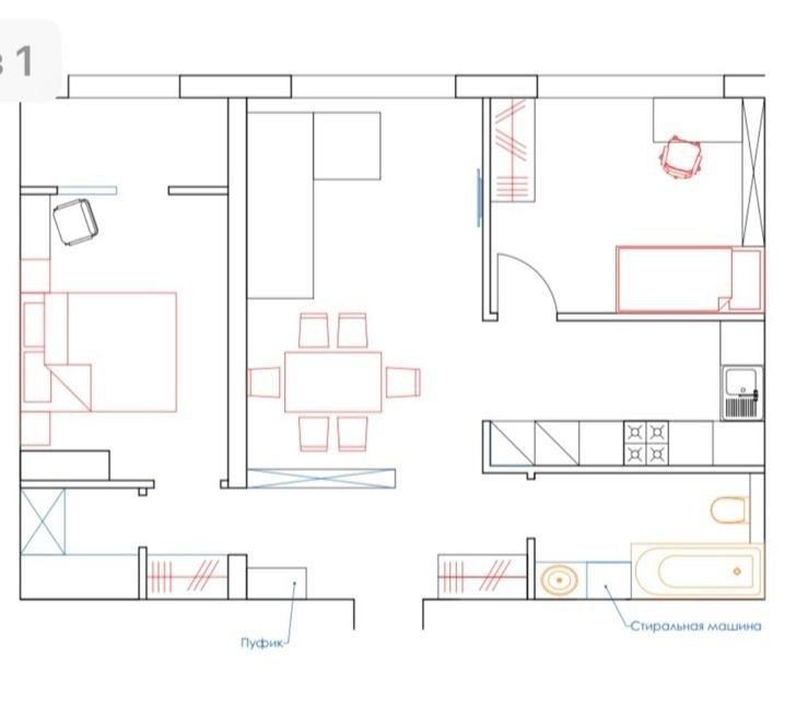 Продам двокімнатну квартиру покращенного планування Odesa - photo 4