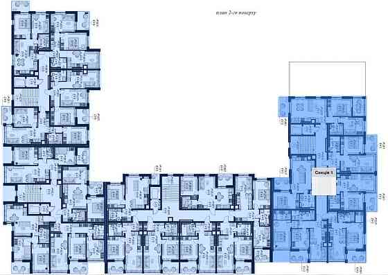 Двокімнатна квартира 60 мкв Винники 5 поверх 1 секція Винники