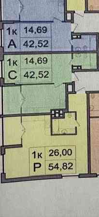Продам однокімнатні квартири,вул. С. Петлюри 28 Бровары