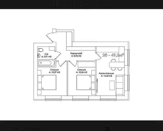 Двокімнатна квартира в Ірпені! Держпрограми -Так! Без комісії! Іrpin