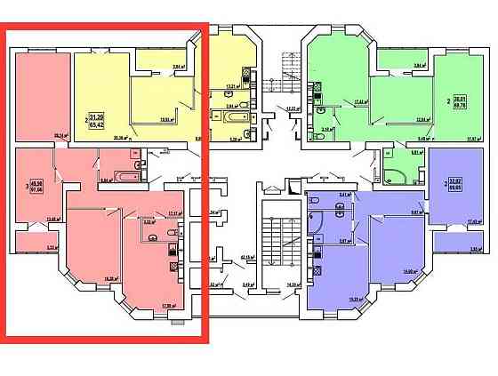 515$/м2 СРОЧНО! ЖК Сокольники, ЦЕНТР! Продам 3 комн. квартиру 100м2 AB Kharkiv