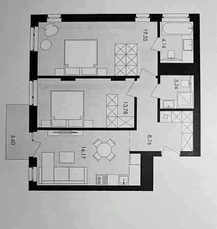 -ВЛАСНИК.Продаж 2-х кімн.Центр.Жк Avalon Yard Lviv