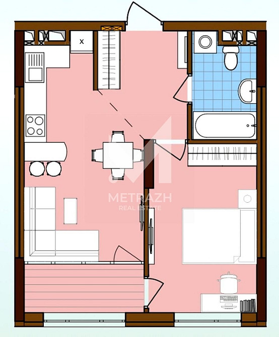 Простора 1-к квартира 44.5 м² Варшавський 3 Kyiv - photo 5