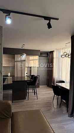 2 кім перероблена в велику однокімнатну з кухнею студією ParkLand газ Kyiv