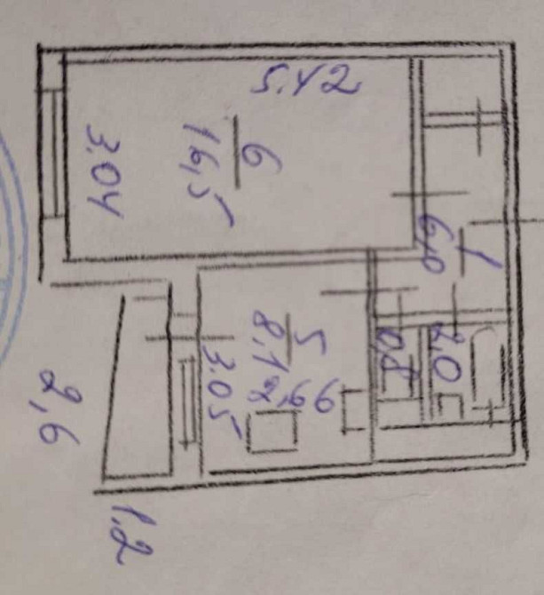 Приваблива однокімнатна квартира на проспекті  Романа Шухевича Kyiv - photo 5