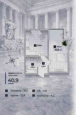 1к ЖК Senat вул. Хоткевича Ивано-Франковск