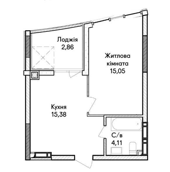 Новий 40 буд. в ПЕРЕДПРОДАЖІ Синергія Сіті Найкращі умови по 21тис/міс Ирпень - изображение 5
