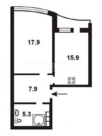 Академмістечко Новобіличі Оренда 1-кімнатна вул. Олевська,генератор Київ