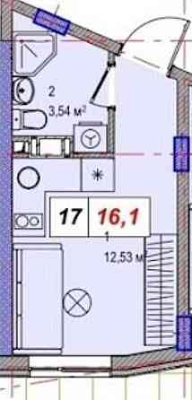 Квартира в Дарницькому районі від Забудовника,Є РОЗРОЧКА Киев