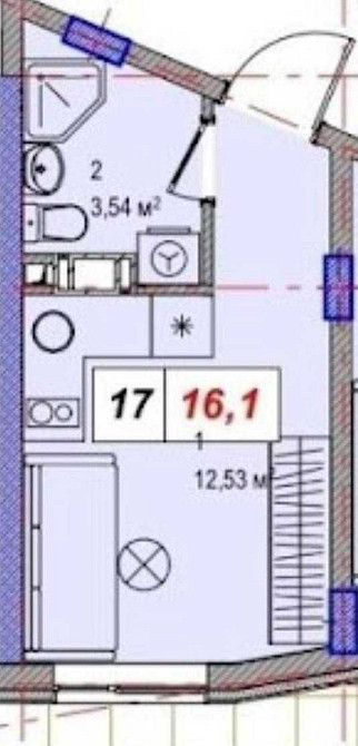 Квартира в Дарницькому районі від Забудовника,Є РОЗРОЧКА Киев - изображение 5
