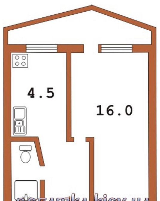 Продати однокімнатну квартиру Киев - изображение 1