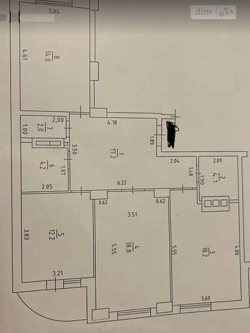 3к. квартира в новом доме из красного кирпича с ремонтом, мебелью КК Одеса - зображення 8