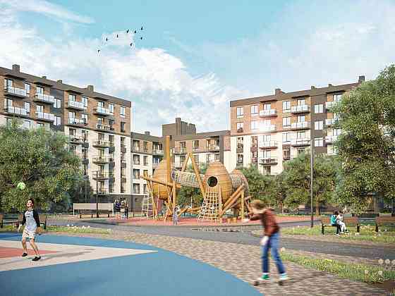 1 кімнатна квартира 37,09 м2, ЖК Бургундія Ирпень