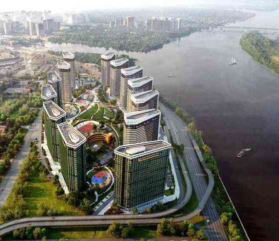 ВИДОВА 1-кім. 50 кв.м, ЖК Грейт/Great, Дніпровська Набережна Киев