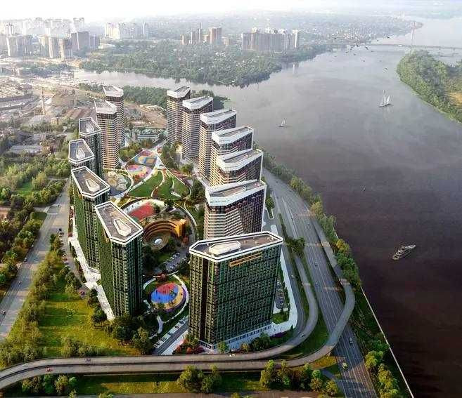 ВИДОВА 1-кім. 50 кв.м, ЖК Грейт/Great, Дніпровська Набережна Киев - изображение 1