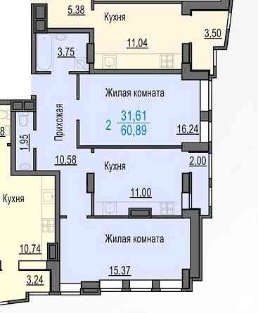 Продажа 2к квартиры под ваш ремонт в ЖК Меридиан‼️ Харьков