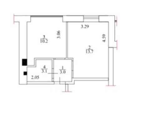 Продається 1 кімнатна квартира в Бучі. Новий ЖК. ІндГазОпал. Буча