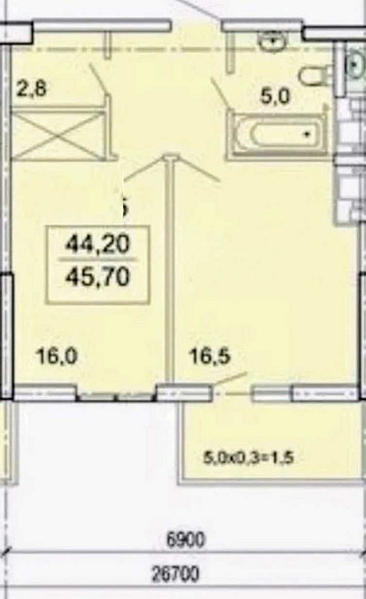 Продам квартиру в жк Акрополь, 6ст Большого Фонтана, Парк Победы Одеса - зображення 3