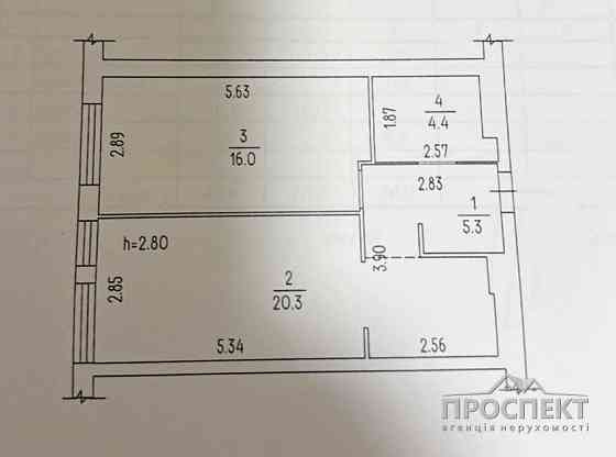 Квартира з автономним газовим опалення. ЖК Сіті Парк Черкаси
