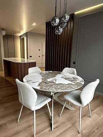 Нова дизайнерська 3-к квартира з видом на Дніпро! ЖК Great / Грейт Киев