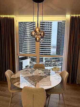 Нова дизайнерська 3-к квартира з видом на Дніпро! ЖК Great / Грейт Киев